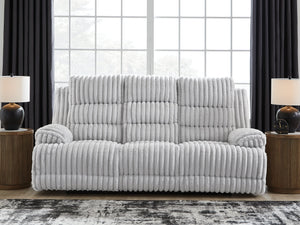 Rhines Falls Power Reclining Sofa with Drop Down Table