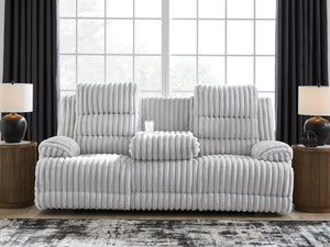 Rhines Falls Power Reclining Sofa with Drop Down Table