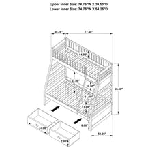 Load image into Gallery viewer, Ashton Bunk Bed