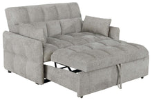 Load image into Gallery viewer, Cotswold Tufted Cushion Sleeper Sofa Bed Light Grey &amp; Dark Grey