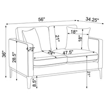 Load image into Gallery viewer, Apperson Loveseat