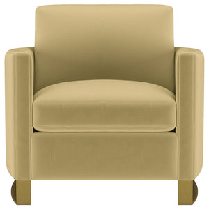 Corliss Accent Chairs Gold