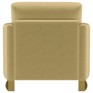 Corliss Accent Chairs Gold