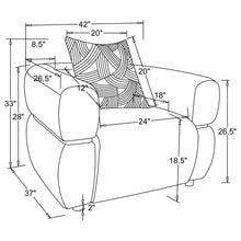 Load image into Gallery viewer, Jeanette Accent Chair