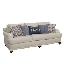 Load image into Gallery viewer, Glenn Recessed Arms Sofa Light Grey