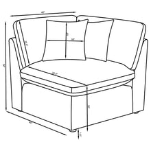 Load image into Gallery viewer, Hobson Modular Sectional Sofa