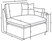 Load image into Gallery viewer, Hobson Corner Chair Sectionals
