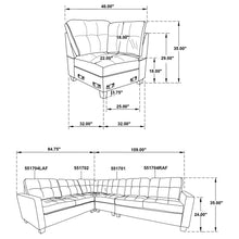 Load image into Gallery viewer, Georgina Modular Sectionals Chair