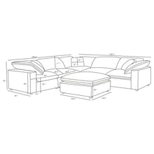 Load image into Gallery viewer, Raleigh Modular Sectional Sofa