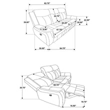 Load image into Gallery viewer, Lawrence Reclining Sofa Set