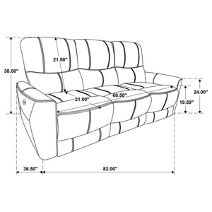 Greenfield Power Reclining Sofa