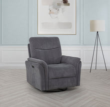 Load image into Gallery viewer, Adler Power Swivel Glider Recliner