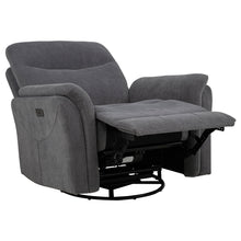 Load image into Gallery viewer, Adler Power Swivel Glider Recliner