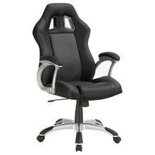 Load image into Gallery viewer, Roger Adjustable Height Office Chair Black and Grey