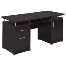 Load image into Gallery viewer, Tracy 2-drawer Computer Desk Cappuccino