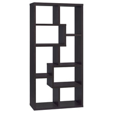 Load image into Gallery viewer, Theo 10-shelf Bookcase Cappuccino