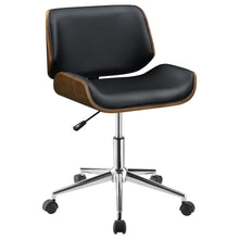 Load image into Gallery viewer, Addington Adjustable Height Office Chair Black and Chrome