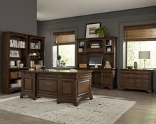 Load image into Gallery viewer, Hartshill Credenza Desk with Hutch