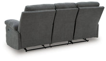 Load image into Gallery viewer, Side-Swipe Reclining Sofa with Drop Down Table