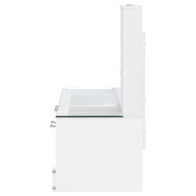Load image into Gallery viewer, Flora Makeup Vanity Table with LED Mirror and Stool