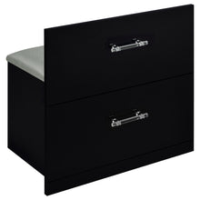 Load image into Gallery viewer, Flora Makeup Vanity Table with LED Mirror and Stool