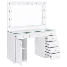 Load image into Gallery viewer, Acena Makeup Vanity Table with LED Mirror