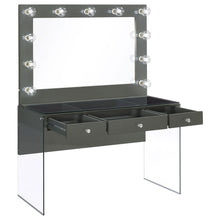 Load image into Gallery viewer, Afshan Makeup Vanity Table with LED Mirror
