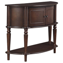 Load image into Gallery viewer, Brenda Console Table with Curved Front Brown