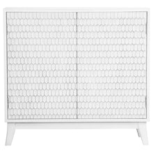 Load image into Gallery viewer, Gambon Rectangular 2-door Accent Cabinet White