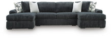 Load image into Gallery viewer, Midnight-Madness Sectional with Chaise
