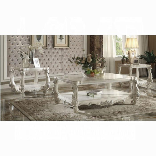 Versailles Bone White Coffee Table