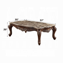 Load image into Gallery viewer, Latisha Marble &amp; Antique Oak Coffee Table
