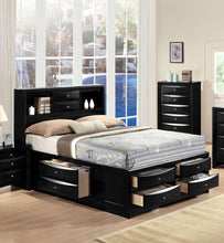Load image into Gallery viewer, Acme Ireland Queen Storage Bed in Black 21610Q