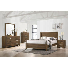 Load image into Gallery viewer, Miquell - Queen Bed - Brown, Light - 84&quot;