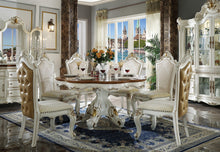 Load image into Gallery viewer, Picardy Antique Pearl &amp; Cherry Oak Dining Table