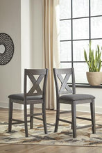 Load image into Gallery viewer, Caitbrook Counter Height Upholstered Bar Stool
