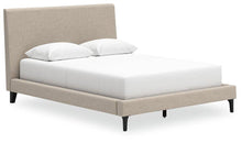 Load image into Gallery viewer, Cielden Upholstered Bed with Roll Slats image