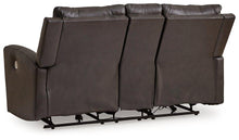 Load image into Gallery viewer, Boxmere Power Reclining Loveseat with Console