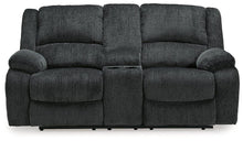 Load image into Gallery viewer, Draycoll Reclining Loveseat with Console