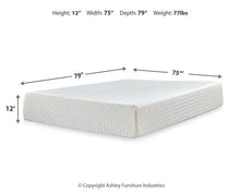 Load image into Gallery viewer, Chime 12 Inch Memory Foam Mattress in a Box