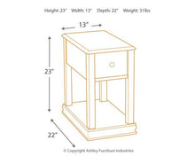 Load image into Gallery viewer, Breegin Chairside End Table