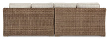 Load image into Gallery viewer, Beachcroft 2-Piece Outdoor Loveseat with Cushion