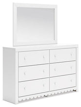 Load image into Gallery viewer, Mollviney Dresser and Mirror image