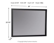 Load image into Gallery viewer, Danziar Bedroom Mirror
