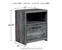 Load image into Gallery viewer, Baystorm Nightstand