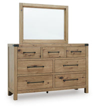 Load image into Gallery viewer, Ridgester Dresser and Mirror