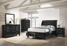 Load image into Gallery viewer, Sandy Beach Storage 4-Piece Eastern King Bedroom Set with Sleigh Headboard
