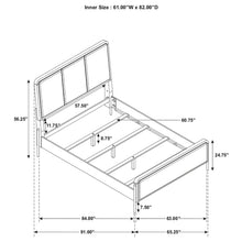 Load image into Gallery viewer, Arini Panel Bed