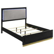 Load image into Gallery viewer, Caraway Panel Bed with LED Lighting
