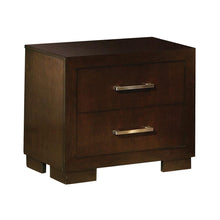 Load image into Gallery viewer, Jessica Nightstand Panels Cappuccino (Set of 2)